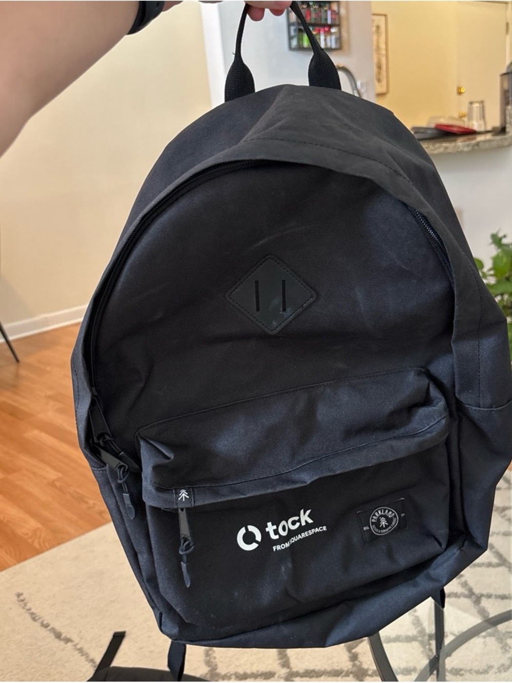 Black Men's Backpack